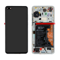 Ecran Display Huawei P40 Ice White Original Service Pack, ecran ANA-AN00, ANA-TN00
