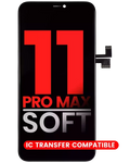 Display Ecran iPhone 11 Pro Max Soft OLED Premium Negru cu Touch Compatibil A2161 A2218 A2220