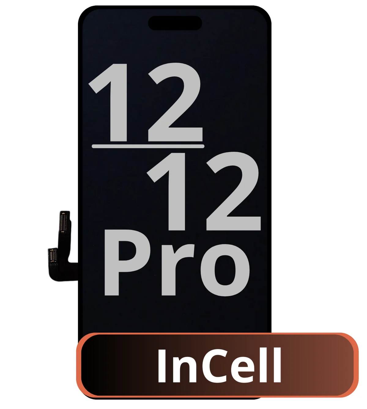 Ecran Display iPhone 12 Pro Incell Premium Compatibil Touchscreen LCD
