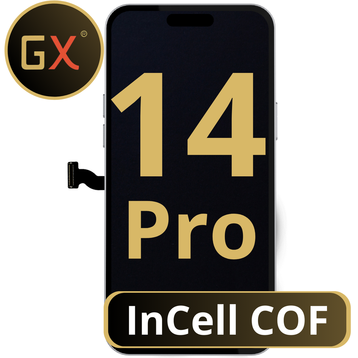 Ecran Display iPhone 14 Pro, GX iNcell 120hz - imagine 2