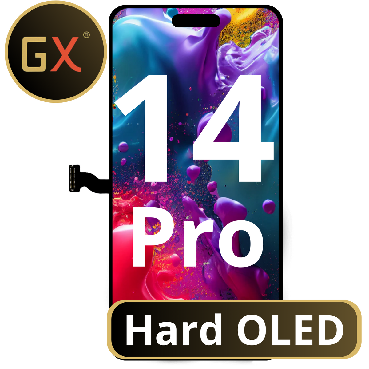 Ecran iPhone 14 Pro GX Hard OLED – Calitate Premium