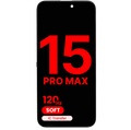 Ecran Display iPhone 15 Pro Max Soft Oled Pro 120Hz cu Touchscreen, Înlocuire Ecran Premium Compatibil
