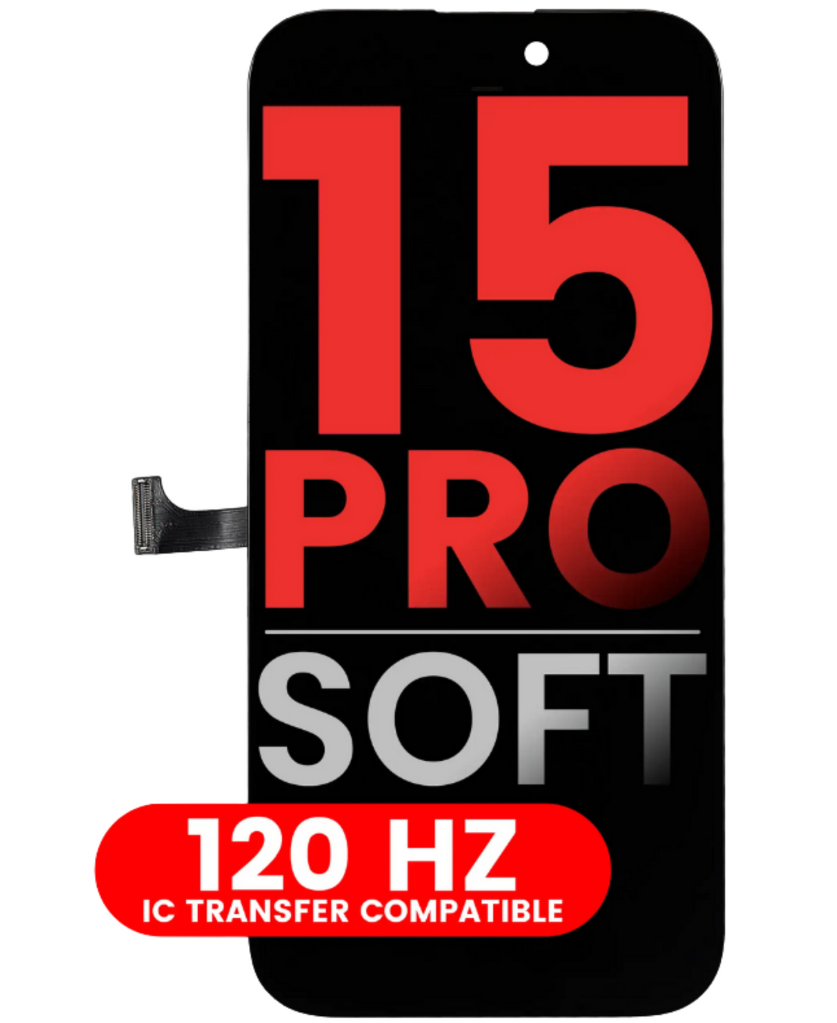 Display iPhone 15 PRO, Soft Oled, 120hz,