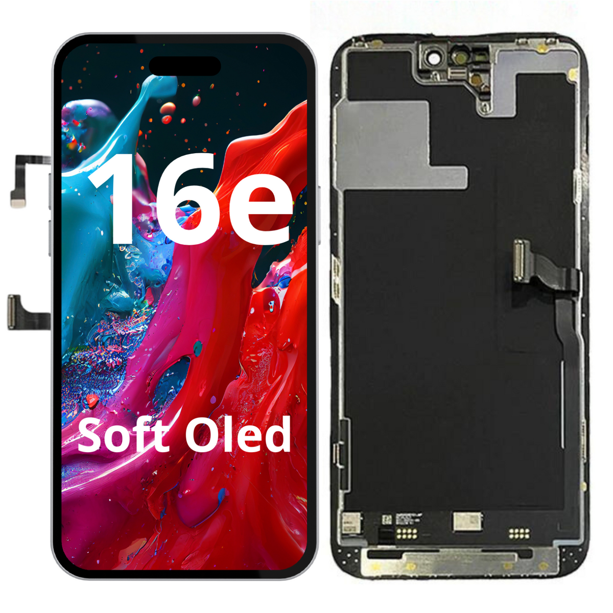 Ecran Display iPhone 16E, 16 e, Soft Oled - imagine 2