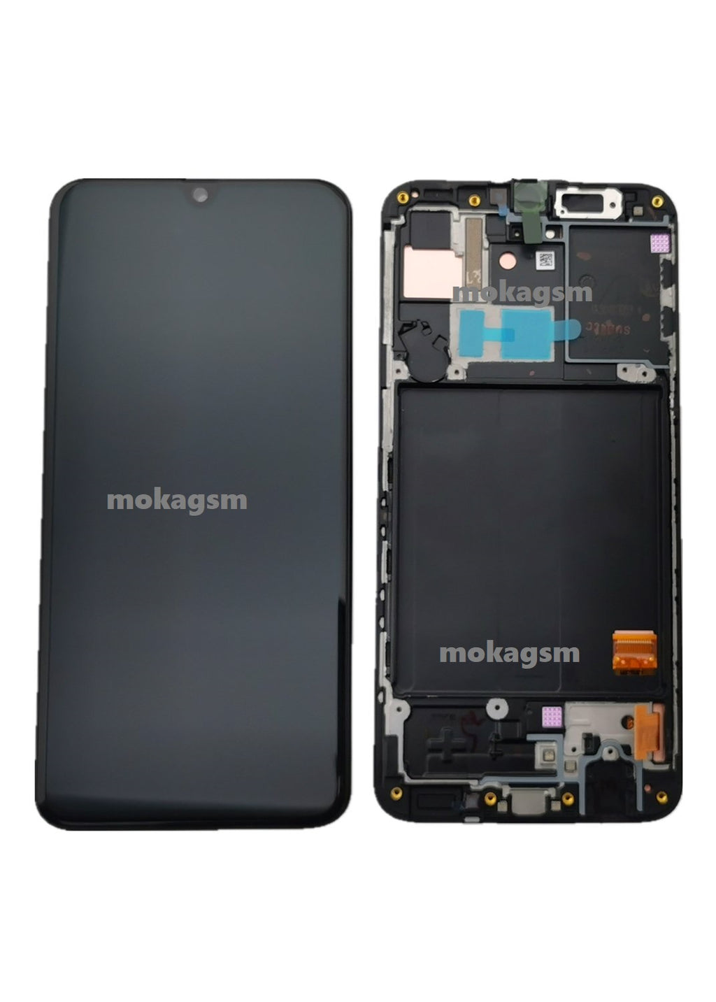 Ecran Display Samsung Galaxy A41 A415 cu Rama Compatibil LCD - imagine 2