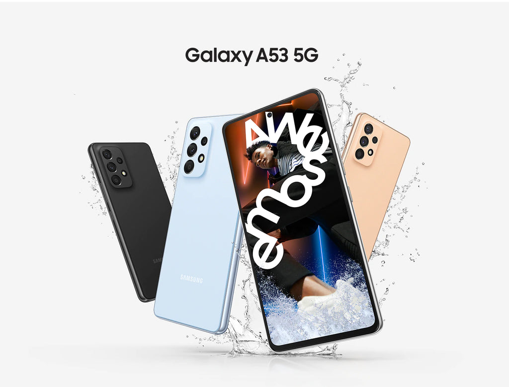 Display Samsung Galaxy A53 5G A536 Original Negru cu Rama - imagine 2
