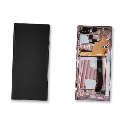 Ecran display Samsung Galaxy Note 20 Ultra N986 cu rama, Bronze - imagine 3