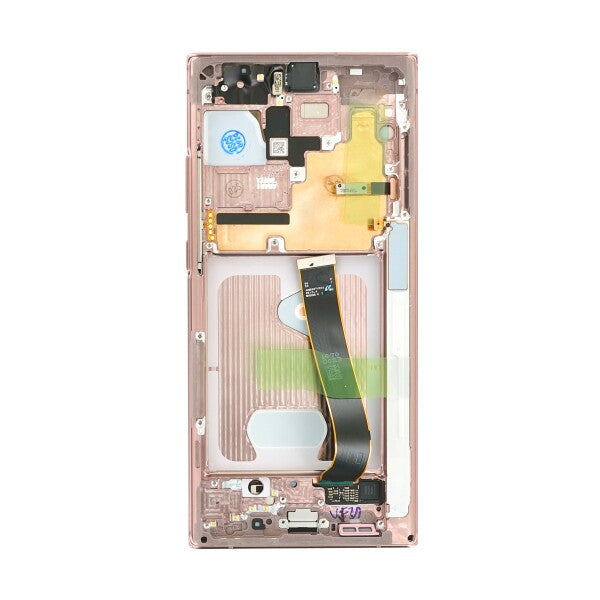 Display Samsung Galaxy Note 20 Ultra N986 cu rama, Bronze p