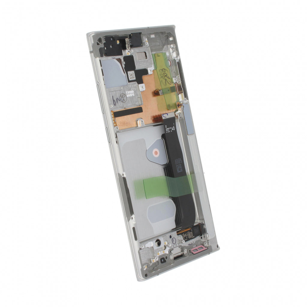 Ecran display Samsung Galaxy Note 20 Ultra N986 cu rama Silver, White - imagine 3