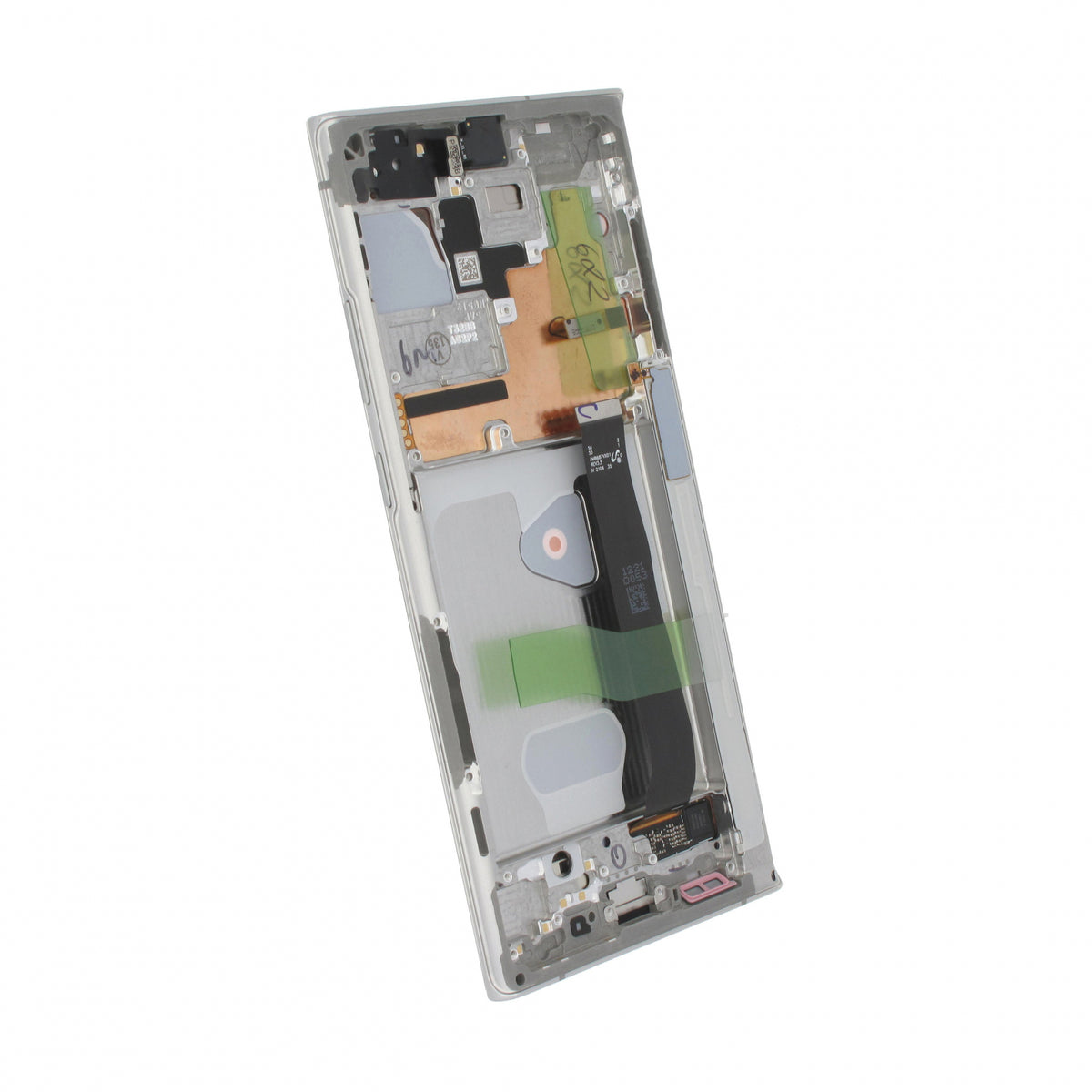 Ecran display Samsung Galaxy Note 20 Ultra N986 cu rama Silver, White - imagine 3