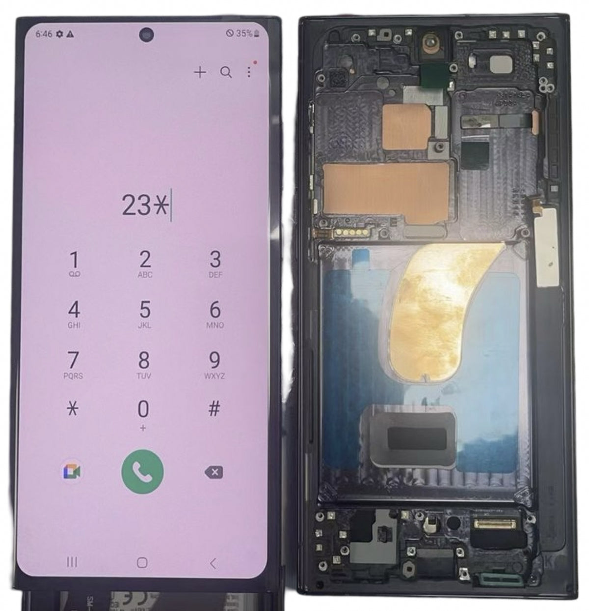 Ecran Display Samsung Galaxy S23 Ultra Negru, OLED Compatibil - imagine 3