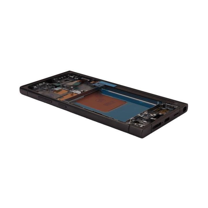 Ecran, Display Samsung Galaxy S24 Ultra S928 cu Ramă 120Hz Soft OLED Titanium Black – Amprentă - imagine 3