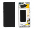 Display Samsung S10 Plus G975 Ceramic White alb