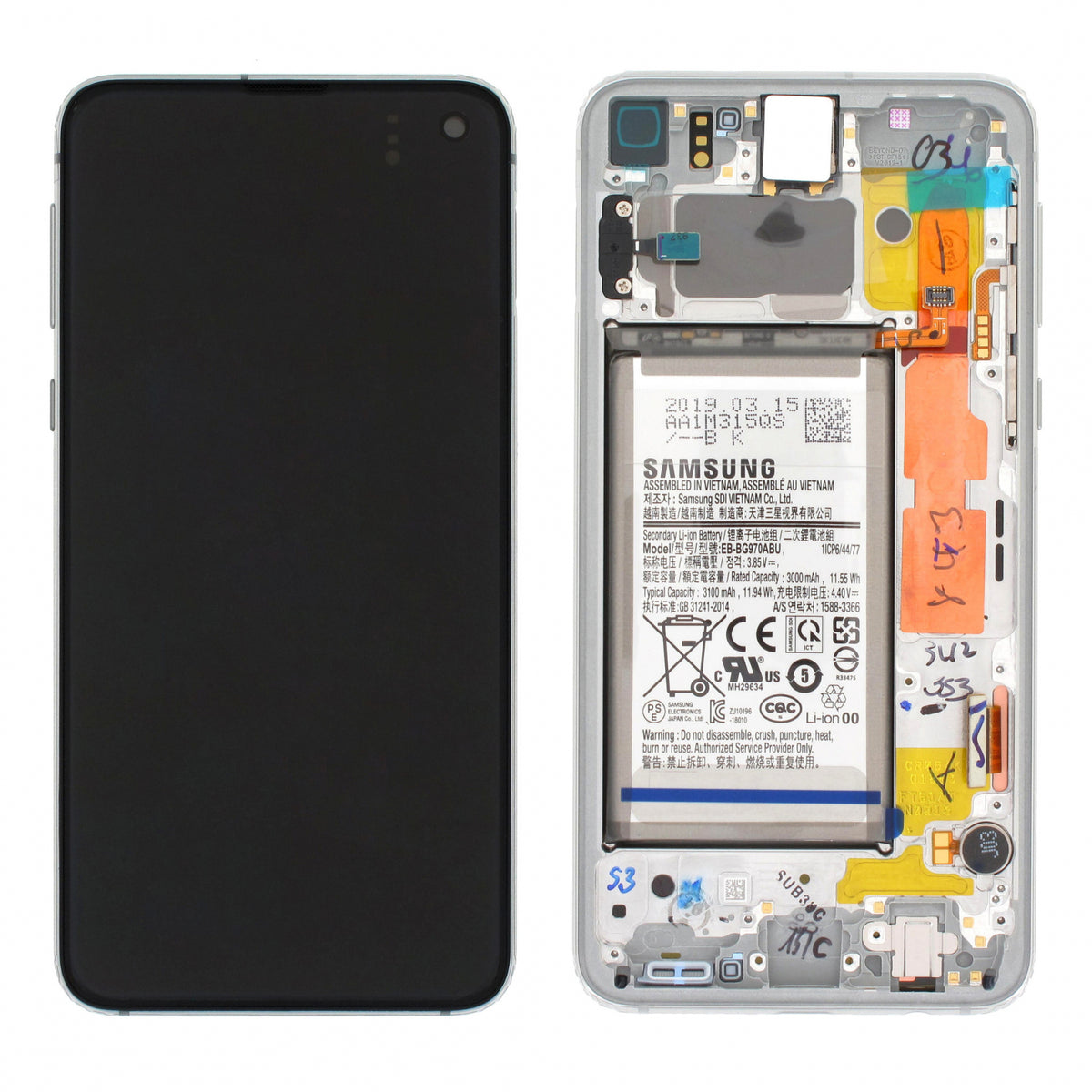 ecran samsung s10e,