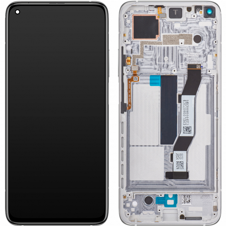 Ecran display Xiaomi Mi 10T 5G / Mi 10T Pro 5G, Silver , Original Service Pack