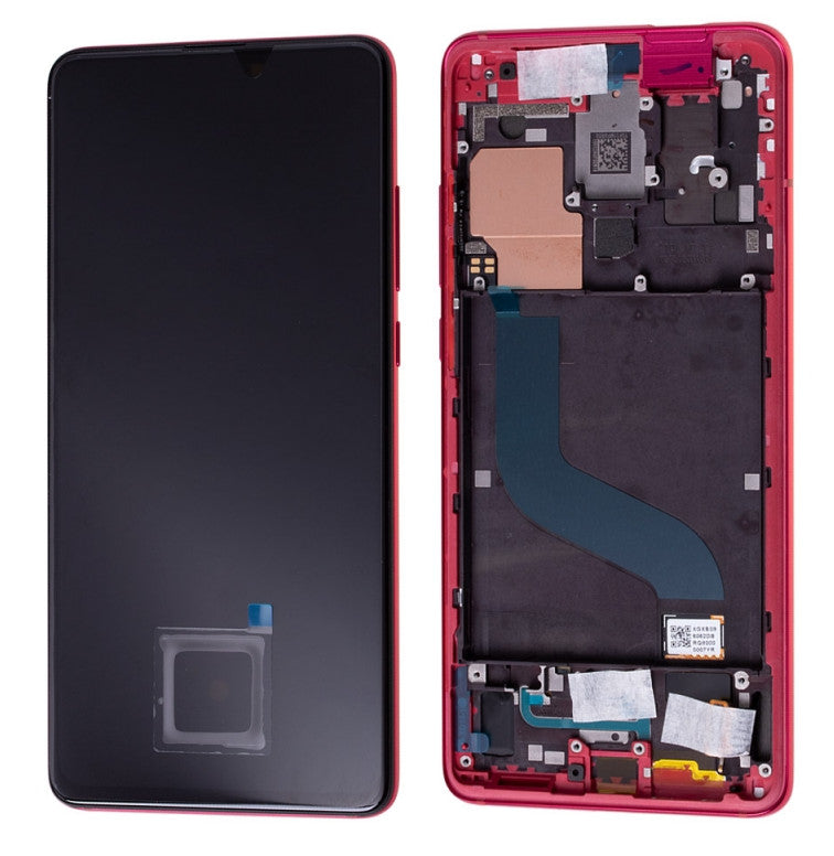 Display Xiaomi Mi 9T Mi 9T PRO , cu rama Original RED