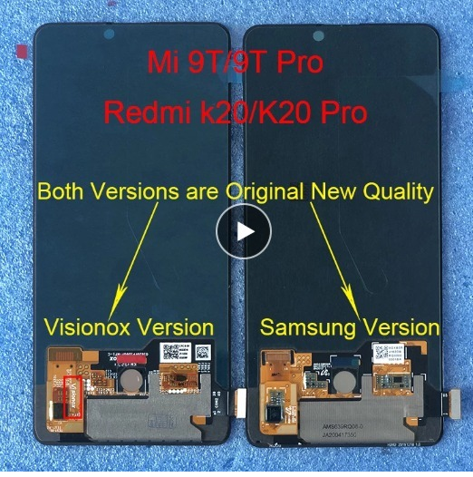 Ecran Display Xiaomi Mi 9T / Mi 9T Pro/ K20 , Black Fara Rama OLED - imagine 2