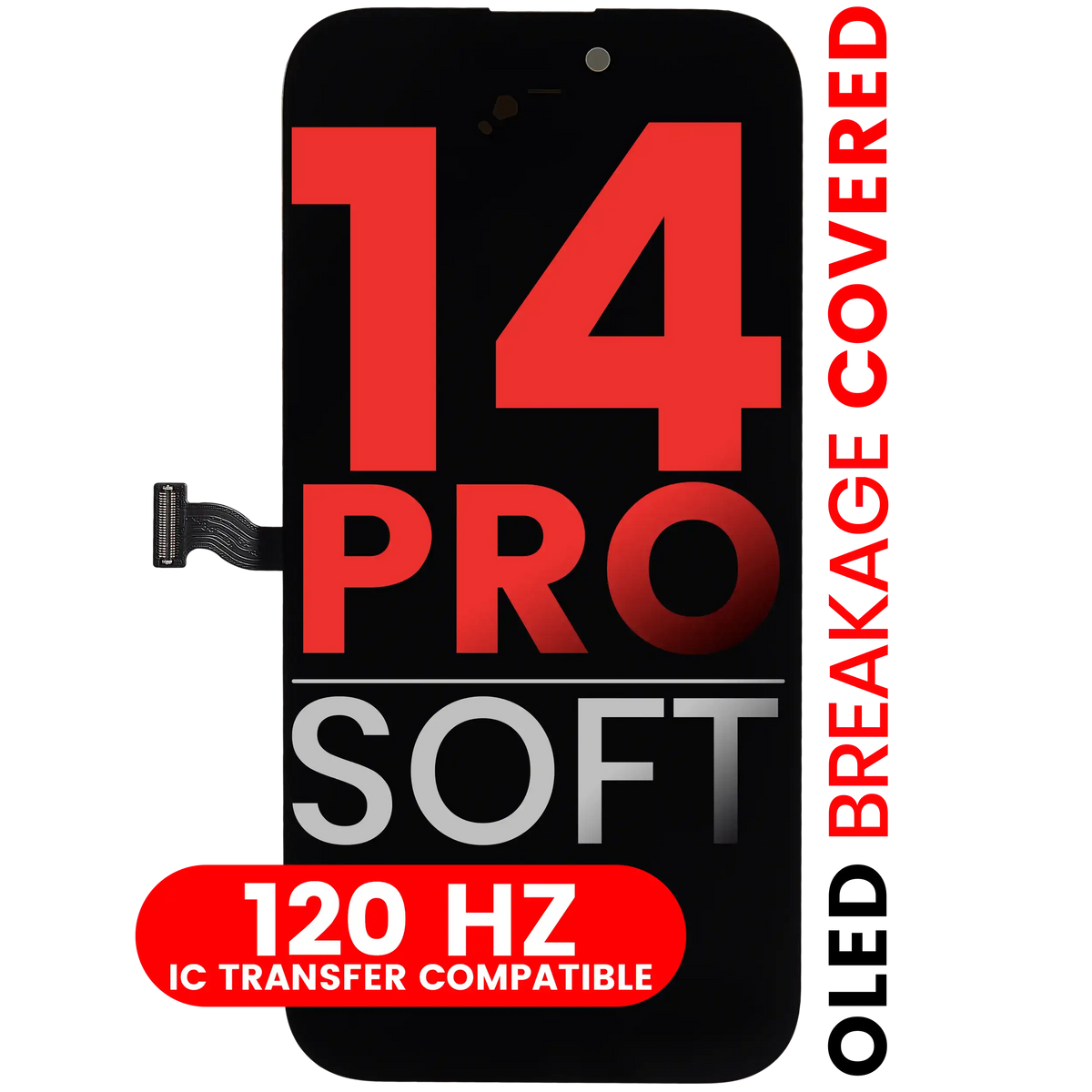 Display iPhone 14 Pro Soft OLED Premium 120Hz