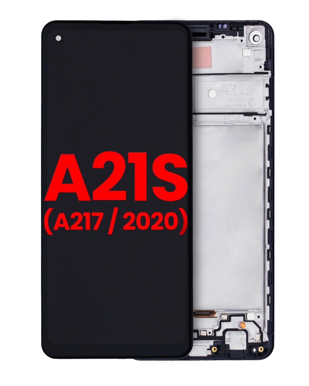Display Samsung Galaxy A21S A21 S A217 cu rama Original Refurbished Versiunea EU - imagine 4