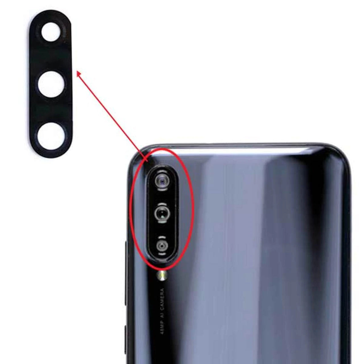 Geam sticla camera Xiaomi Mi A3