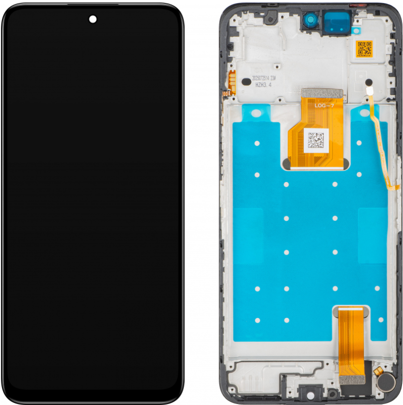 Ecran / Display Honor X7d 5G / 400 Smart 4G / X7d 4G, cu Rama, Negru, Service Pack 0235AQWY