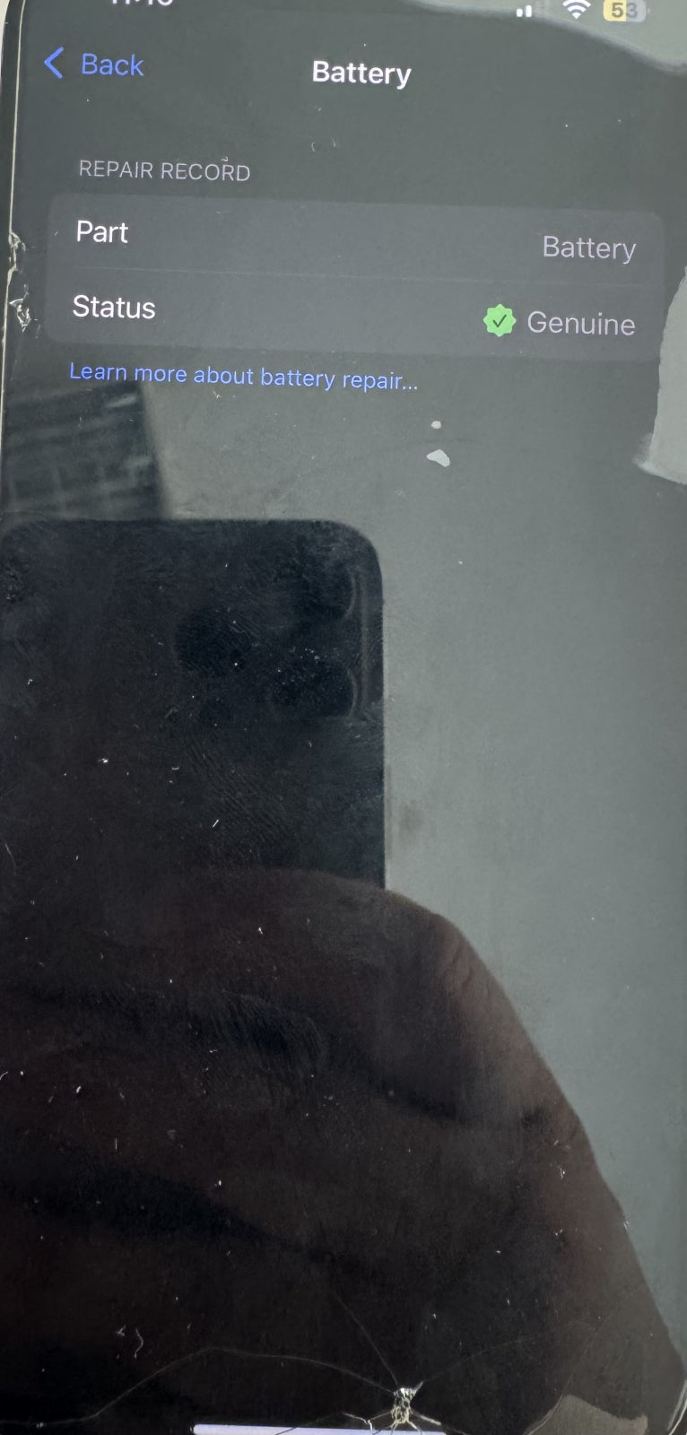 Original Acumulator iPhone 13 Pro , Baterie originala iPhone 13 Pro, Used - imagine 3