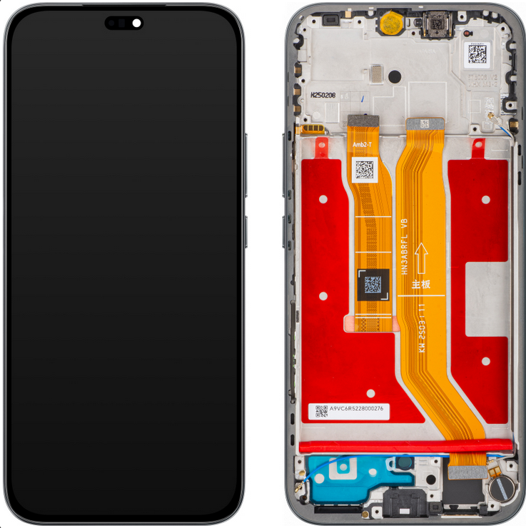 Original display Honor 400 Lite Grey cu rama,0235ANTF - imagine 2