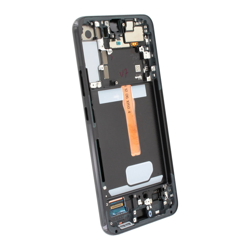 Original Ecran Display Samsung Galaxy S22 Plus S906 cu rama, Phantom Black - imagine 2