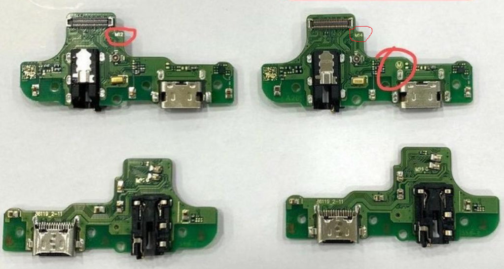 Placa incarcare microfon Samsung A20s A207, varianta M12 versiunea m12 nu merge pe versiunea m14 - imagine 2