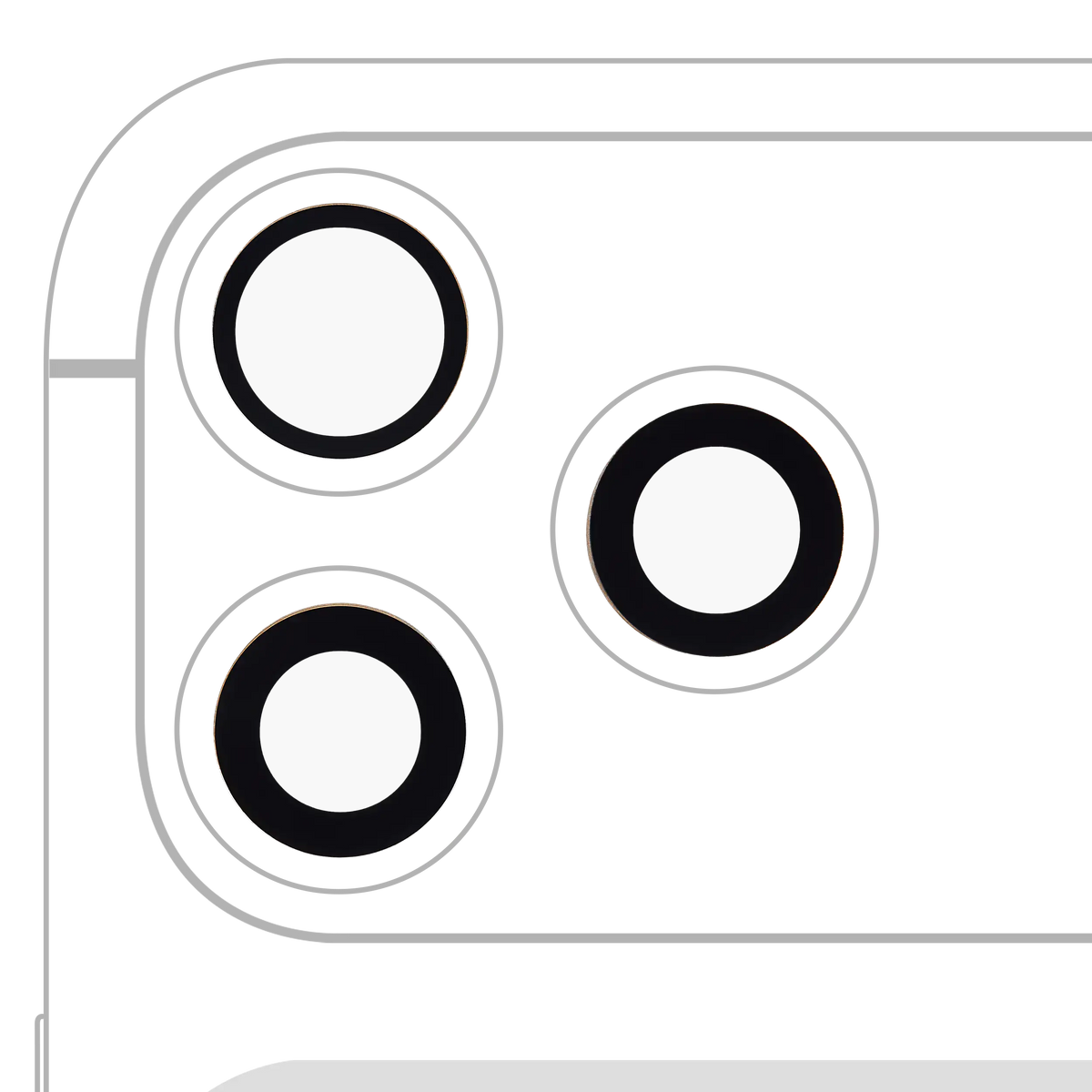 Sticla camera pentru iphone 17 Pro / 17 Pro Max (3 piese), inlocuire sticla camera iphone 17 pro / 17 Pro Max