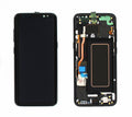 Ecran Display cu rama Samsung Galaxy S8 G950f Negru FTVA