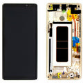 Display cu touchscreen si rama Samsung Galaxy Note 8 N950 Gold