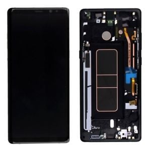 Ecran Display cu touchscreen si rama Samsung Galaxy Note 8 N950 Negru