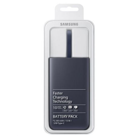 Baterie externa Samsung Ultra Slim, Fast Charge, 5100 mAh, USB Type-C Navy Blue