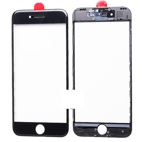 Geam cu rama si Oca pentru Iphone 8 Negru